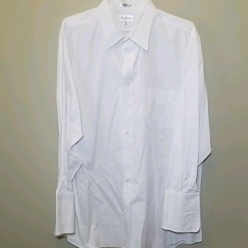 Paul Fredrick 2Ply White Dress Shirt Paul Fredrick 2Ply White Dress Shirt